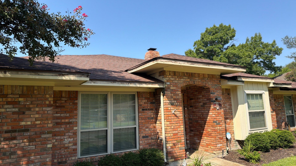storm damage roof claim Heath TX